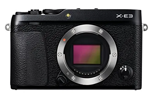 Fujifilm X-E3 Fotocamera Digitale 24 MP, Sensore CMOS X-Trans III APS-C, Schermo LCD Touchscreen 3", Filmati 4 K, Bluetooth, Nero
