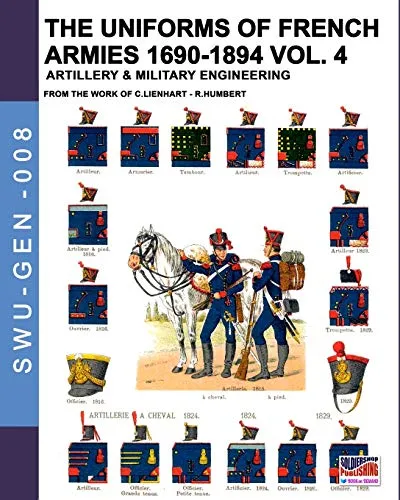 The uniforms of French armies 1690-1894 – Vol. 4: Artillery & military engineering: Artillery and military engineering