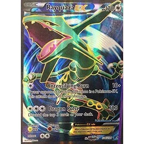 Pokemon Single Card XY - ROARING SKIES - 104/108 : Rayquaza EX