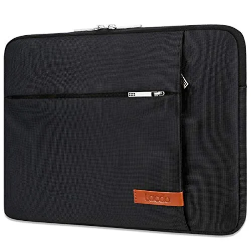 Lacdo 15.6 Pollici Borsa Protettiva Custodia per 15.6" HP 15s-fq1000sl 15s-eq1001sl, 15.6" Lenovo IdeaPad 3, 15.6" Acer Aspire 5, HUAWEI MateBook D 15, 15.6" Asus Notebook, 15.6" Lenovo Legion 5, Nero