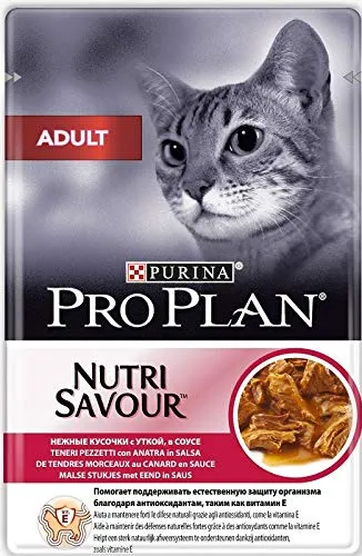 PRO Plan Nutri Savour Adult Anatra in Salsa - 1 Bustina da 85 gr