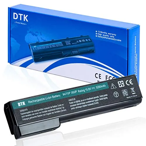 DTK CC06 CC06XL CC09 Batteria per HP EliteBook 8460P 8470P 8570P 8560P ProBook 6560B 6470B NoteBook Battery 10.8V 5200mAh