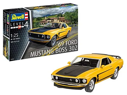 Revell - 07025 1969 Boss 302 Mustang