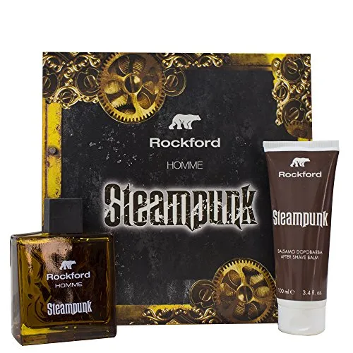 Rockford Cofanetto Steampunk Eau De Toilette + After Shave - 700 ml