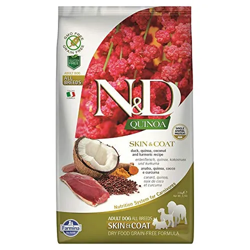 N&D Cane Quinoa Adult Skin&Coat Anatra 2,5 kg