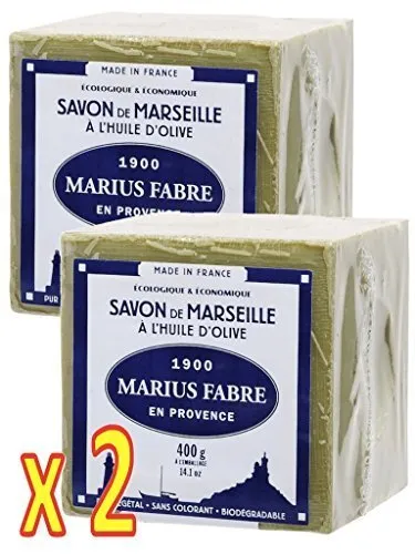 Marius Fabre - Sapone di Marsiglia all'olio d’oliva, cubo da 400 g