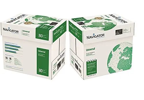 Navigator Universal Carta Premium per ufficio, Formato A4, 80 gr, Confezione da 30 risme