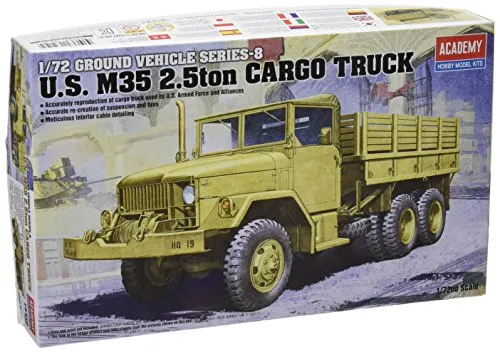 Academy 1:72 - Modellino Auto US M35 2.5ton Cargo Truck (ACA13410)