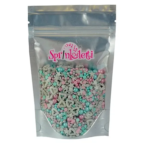 Scrumptious - Sprinkletti, mix di zuccherini Unicorno, sacchetto da 100 g