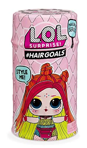 LOL Surprise 576-5562 Hairgoals Wave 2, Makeover series, 15 sorprese, One Random