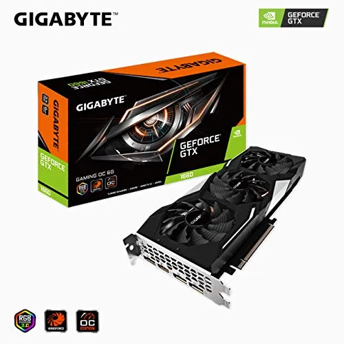 Gigabyte GeForce GTX 1660 GAMING OC 6G, GV-N1660-GAMING-6GD