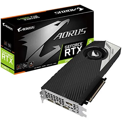 Gigabyte GV-N208TAORUS T-11GC scheda video GeForce RTX 2080 Ti 11 GB GDDR6