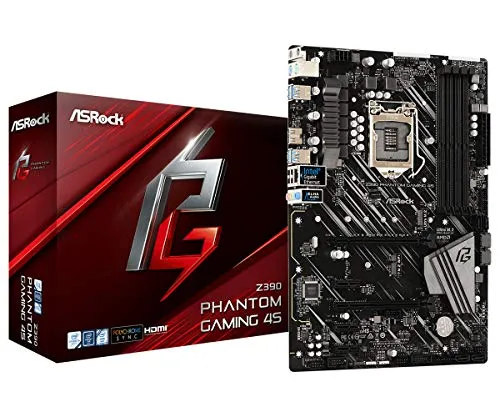 Scheda madre ASRock Z390 PHANTOM GAMING 4S 1151 ATX HDMI DDR4 Retail