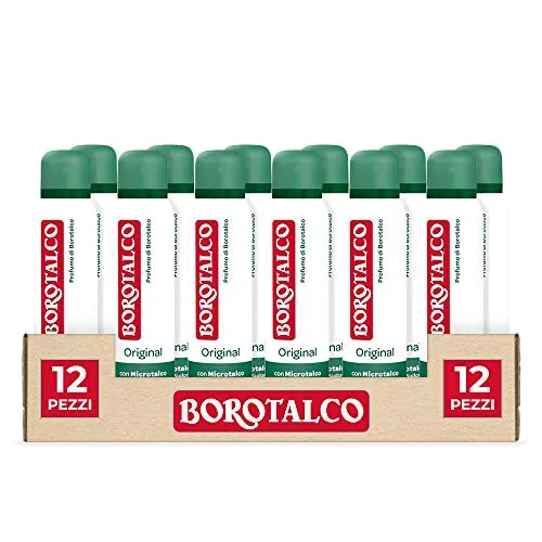 Borotalco Spray Original, 12 x 150 ml