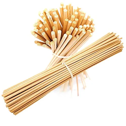 Bamboo Sticks di Ricambio per Diffusori a Lamella 50pz - 23 cm - 3mm per Diffusore di Fragranza per Ambienti - Aromi per Ambienti