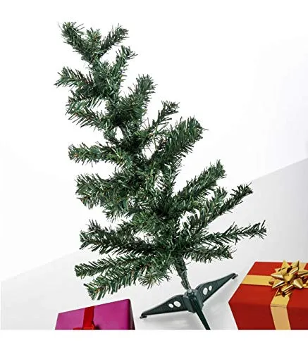 BigBuy Christmas - Albero di Natale Classico, 60 cm, Multicolore, Taglia Unica