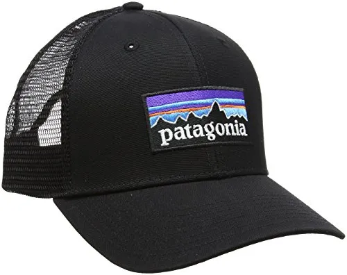 Patagonia Logo, Cappello Uomo, Nero, all