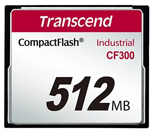 Transcend Ts512Mcf300 Compact Flash Industrial Slc