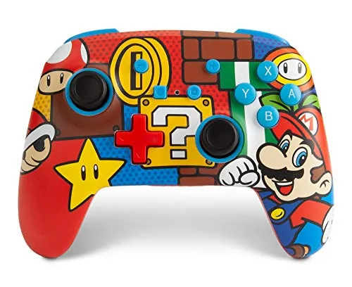 Controller senza fili avanzato per Nintendo Switch - Mario Pop