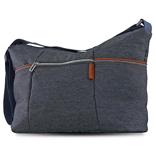 Inglesina Borsa Day Bag, Borsa Organizer per Passeggino con Fasciatoio, Village denim