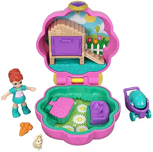 Polly Pocket Mini Cofanetto il parchetto di Lila, Playset con Bambola e Accessori, Giocattolo per Bambini 4+ Anni, GCN08