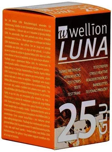 Wellion Luna 25 Strips