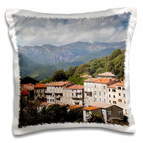 Danita Delimont - France - France, Corsica, Ste-Lucie de Tallano - EU09 WBI3705 - Walter Bibikow - 16x16 inch Pillow Case (pc_136713_1)