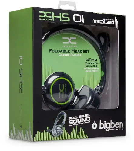 XHS01 Gaming headset (Xbox 360/ Windows Vista) [Edizione: Regno Unito]