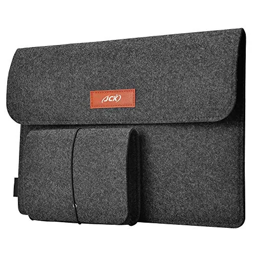 JCK 13,3 Pollici Custodia Borsa Protettiva Laptop Sleeve Cover Portatile Compatibile con MacBook Air 13 2018-2020/MacBook PRO 13 2016-2020/12,9 Nuovo iPad PRO 2018/Dell XPS 13/Surface PRO 7 6 5 4 3