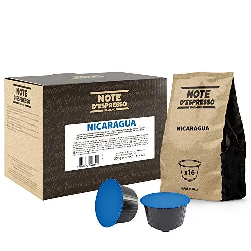 Note D'Espresso Nicaragua, Capsule per caffè, in capsule esclusivamente compatibili con macchine Nescafé* e Dolce Gusto* 48 x 7 g