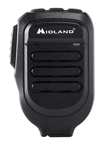 Midland C1263 Microfono Wireless Bluetooth, Nero