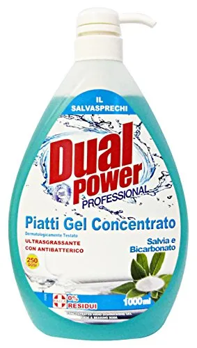 DUAL POWER GEL PIATTI CONC.1L BICAR