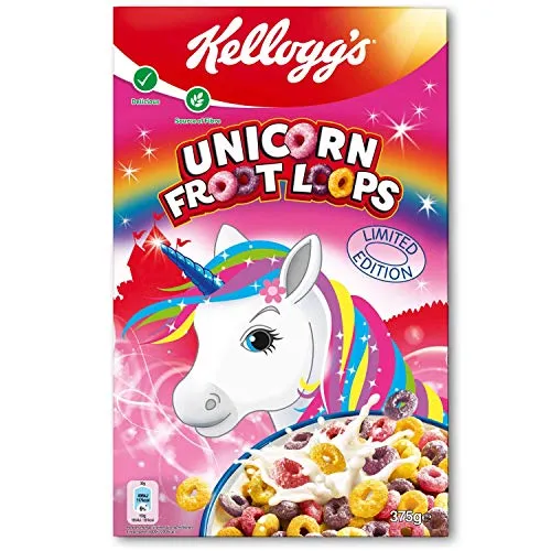 Kellogg's Unicorn Froot Loops Limited Edition Cereal 375g