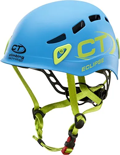 Climbing Technology Eclipse 6X95903AAF0CTST Casco, Azzurro, Regolabile 48-56 cm