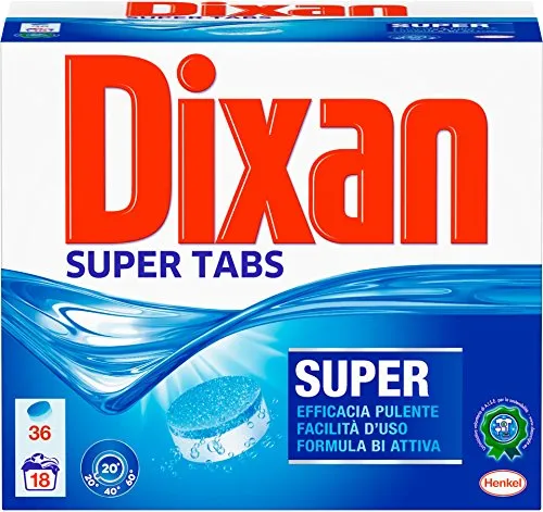 Dixan Super Tabs - 36 Capsule