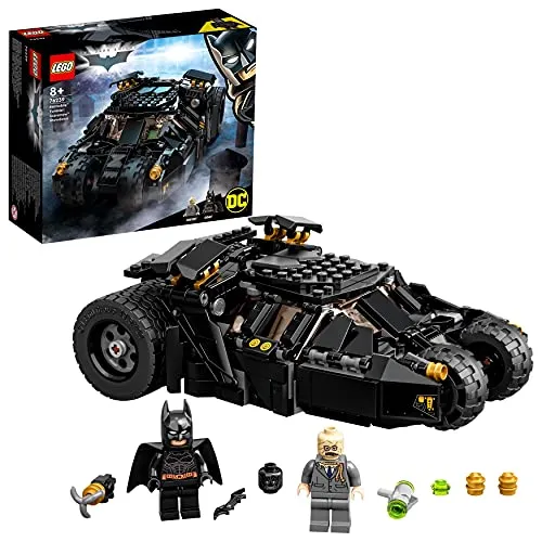 LEGO DC Batman Batmobile Tumbler: Resa Dei Conti Con Scarecrow, Macchina con Batman e Scarecrow, Regalo Bambini 8 Anni e Più, 76239