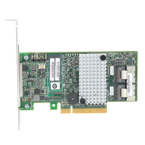 Scheda PCIe SATA, 6 porte interne SATA + SAS da 6 Gbit/s Controller RAID Scheda PCI Express 2.0 con chip master: Per LSISAS2208 Dual Core ROC, PC Power a 800 MHz