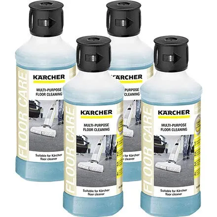 Kärcher RM 536 - Detergente universale per pavimenti, confezione da 4 (4 x 500 ml)