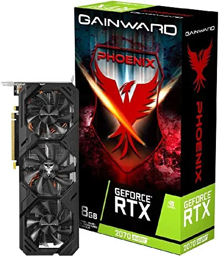 Gainward GeForce RTX 2070 Super Phoenix - Scheda Grafica 8 GB GDDR6, 3X DisplayPort / 1x HDMI