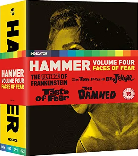 Hammer Films Vol. 4 Faces Of Fear (5 Blu-Ray) [Edizione: Regno Unito]