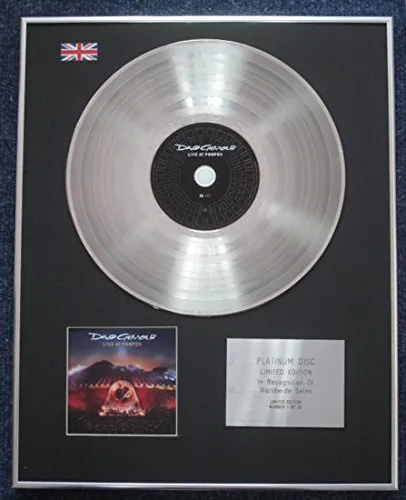 Presentazioni del secolo David Gilmour - Edizione limitata CD Platinum LP Disc - Live at Pompei