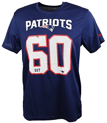 New Era England Patriots T Shirt/Tee NFL Supporters Navy - L