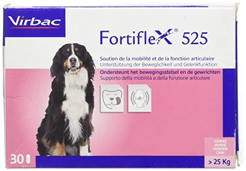 Virbac Fortiflex® 525 boite de 30 comprimés complément articulations Chien de Plus de 25 kg