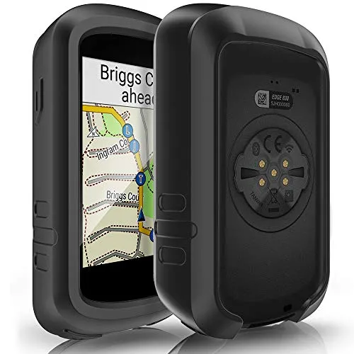 TUSITA Custodia Compatibile con Garmin edge 830 - Cover protettiva in silicone per pelle - Accessori per GPS Bike Computer