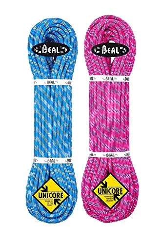 Beal - Ice Line Unicore 8.1 mm (Dynamikseile), Farbe:FUCHSIA-BLUE;Größe:2x50 m