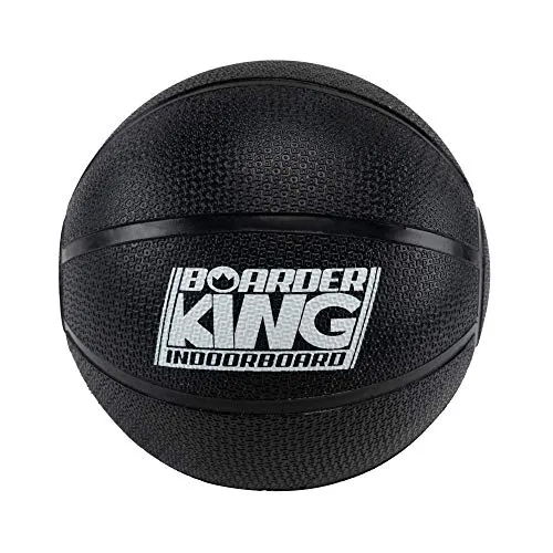 BoarderKING 360° Balance Ball per Balance Board, Palla da Fitness, Accessorio o Pezzo di Ricambio Balance Board, Materiale: Gomma, Nero