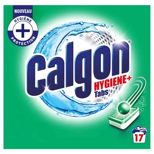 Calgon Igiene Plus Tablet Anticalcare Pulitore Lavatrice (17 pastiglie)