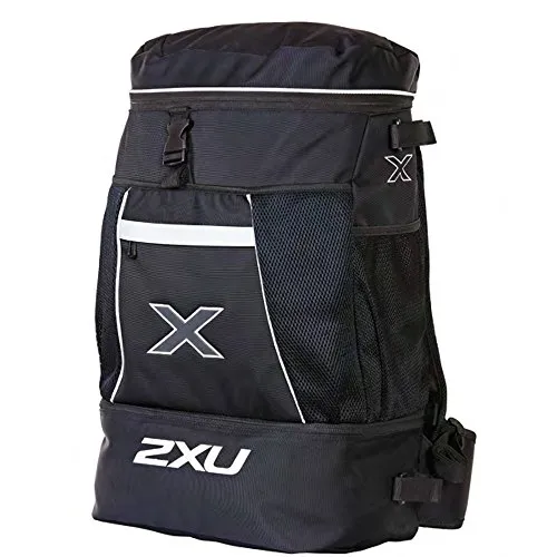 2XU Transition Bag, Zaino Unisex Adulto, Nero, 110