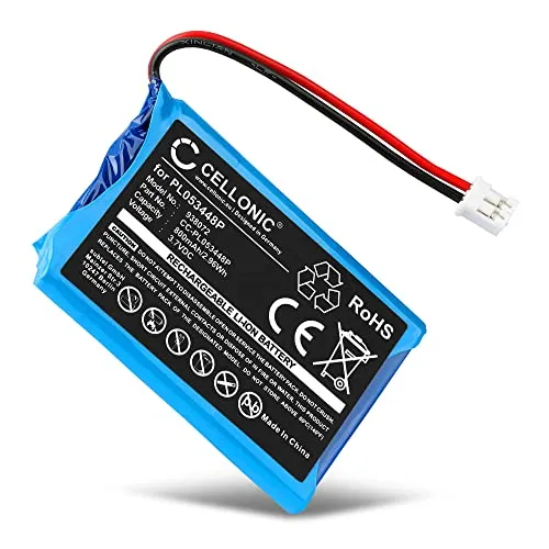 CELLONIC® Batteria PL053448P compatibile con NOLAN N86, N85, N43, N43 Air, N-COM B1, N103 ricambio per auricolari cuffie headset 800mAh bluetooth