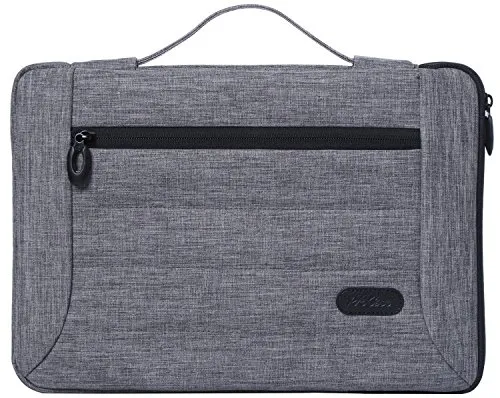 ProCase 12-12,9 pollici Laptop Custodia Sleeve Borsa Copertura per Macbook Surface Pro 2017 / Pro 7 6 4 3, iPad Pro, Maggior Parte 11" 12" Laptop Ultrabook Notebook MacBook Chromebook –Grigio